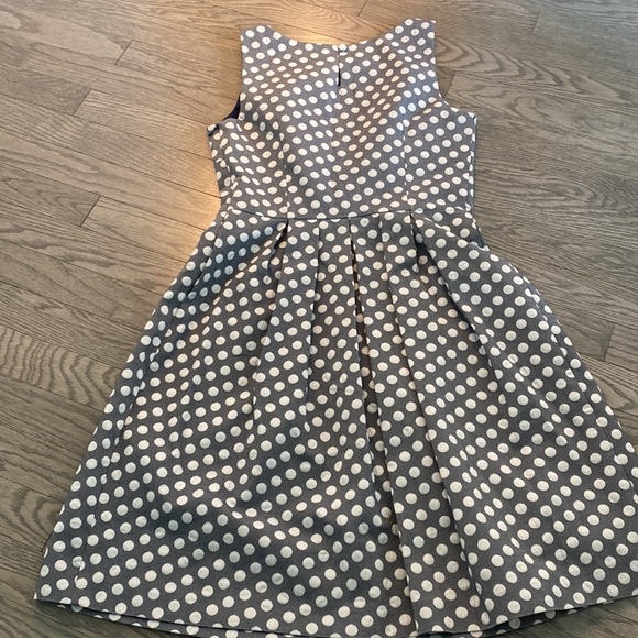 Grey polka dot dress - small - Picture 2 of 2